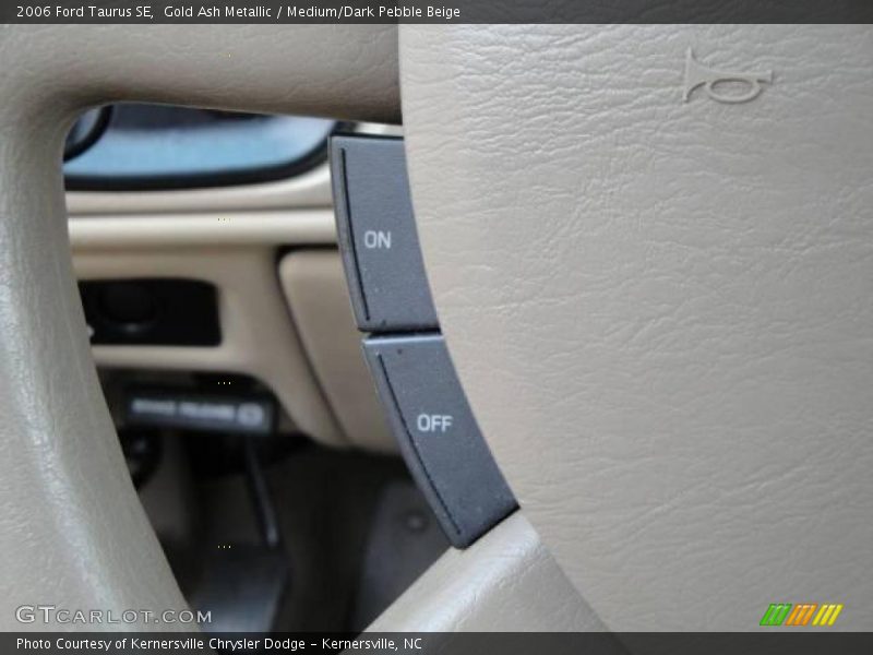 Gold Ash Metallic / Medium/Dark Pebble Beige 2006 Ford Taurus SE