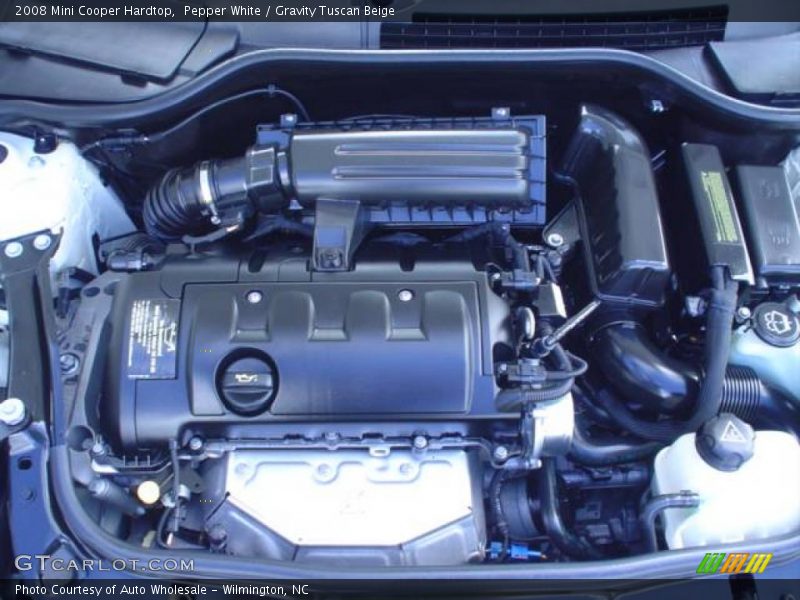 Pepper White / Gravity Tuscan Beige 2008 Mini Cooper Hardtop