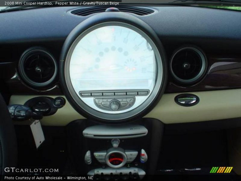 Pepper White / Gravity Tuscan Beige 2008 Mini Cooper Hardtop