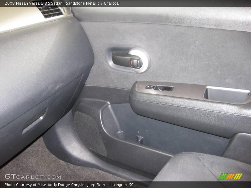 Sandstone Metallic / Charcoal 2008 Nissan Versa 1.8 S Sedan