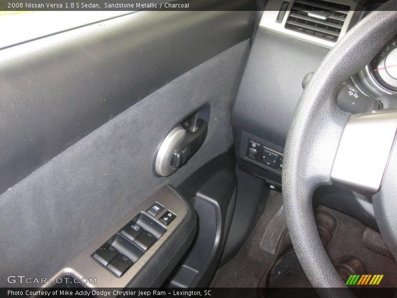 Sandstone Metallic / Charcoal 2008 Nissan Versa 1.8 S Sedan