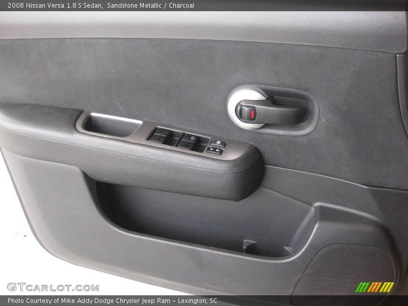 Sandstone Metallic / Charcoal 2008 Nissan Versa 1.8 S Sedan