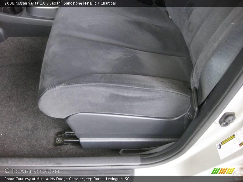 Sandstone Metallic / Charcoal 2008 Nissan Versa 1.8 S Sedan