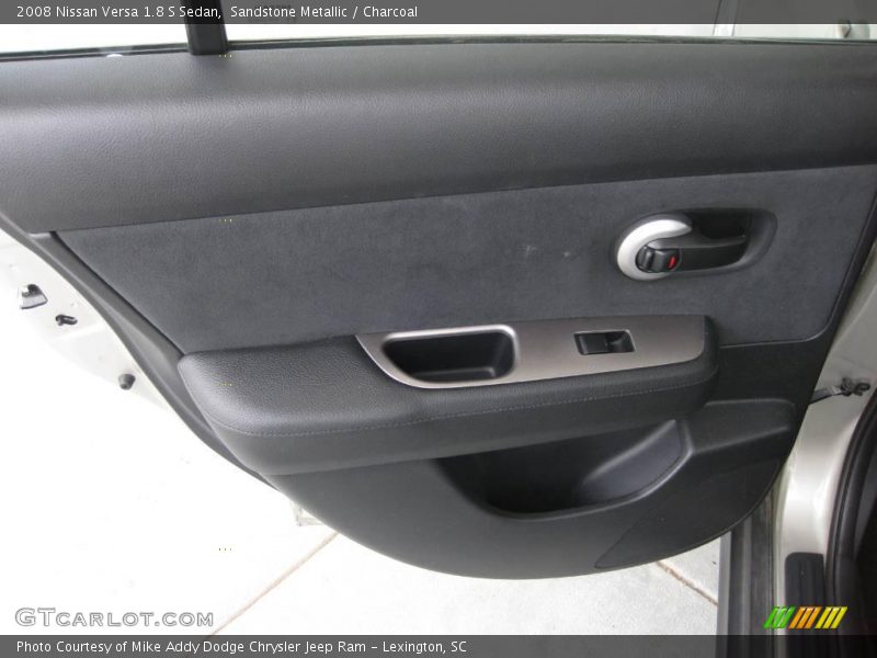 Sandstone Metallic / Charcoal 2008 Nissan Versa 1.8 S Sedan
