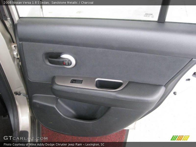Sandstone Metallic / Charcoal 2008 Nissan Versa 1.8 S Sedan
