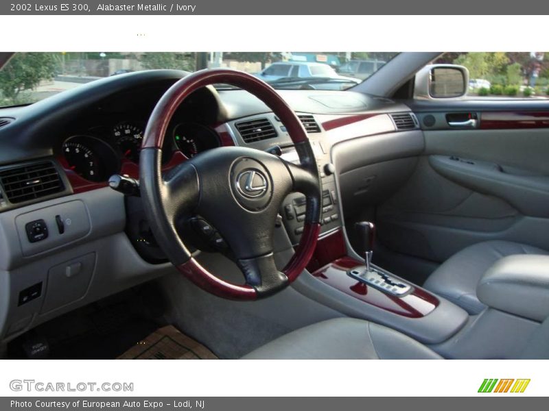 Alabaster Metallic / Ivory 2002 Lexus ES 300