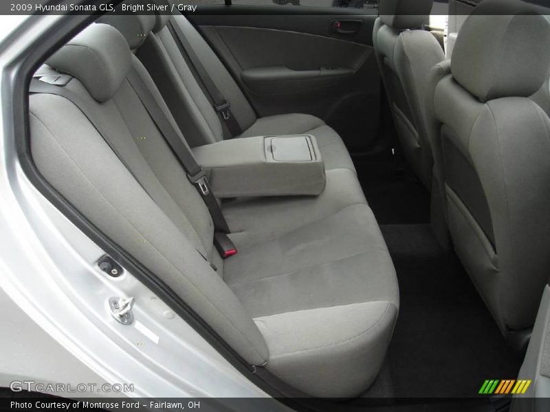 Bright Silver / Gray 2009 Hyundai Sonata GLS