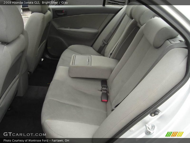 Bright Silver / Gray 2009 Hyundai Sonata GLS