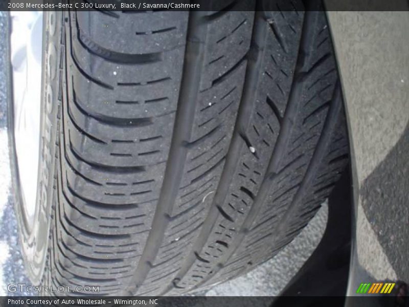 Black / Savanna/Cashmere 2008 Mercedes-Benz C 300 Luxury
