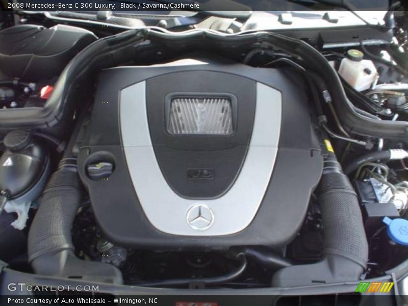 Black / Savanna/Cashmere 2008 Mercedes-Benz C 300 Luxury