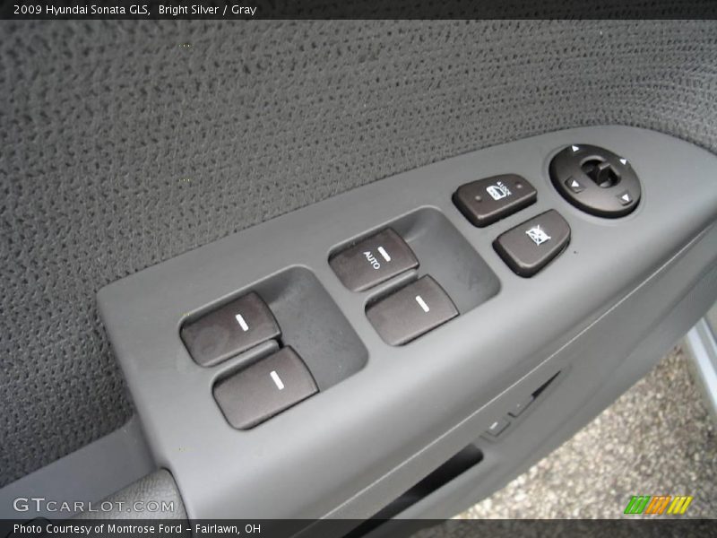 Bright Silver / Gray 2009 Hyundai Sonata GLS