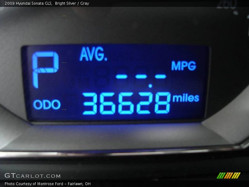Bright Silver / Gray 2009 Hyundai Sonata GLS