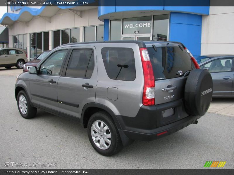 Pewter Pearl / Black 2006 Honda CR-V EX 4WD