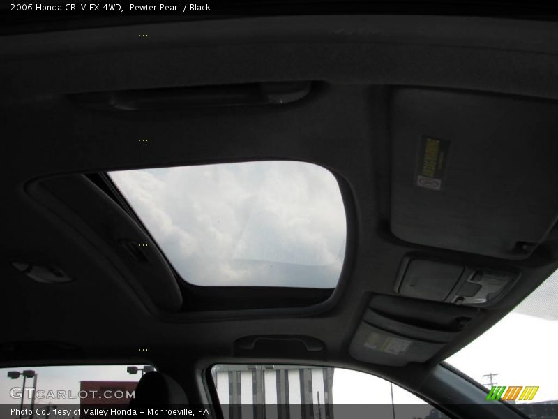 Pewter Pearl / Black 2006 Honda CR-V EX 4WD