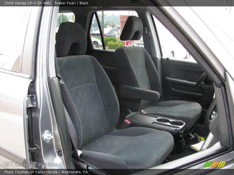 Pewter Pearl / Black 2006 Honda CR-V EX 4WD