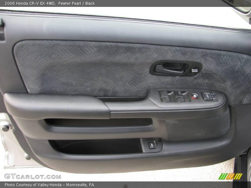 Pewter Pearl / Black 2006 Honda CR-V EX 4WD