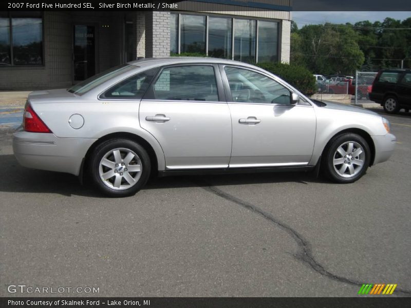 Silver Birch Metallic / Shale 2007 Ford Five Hundred SEL