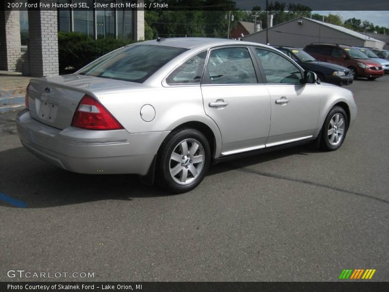 Silver Birch Metallic / Shale 2007 Ford Five Hundred SEL