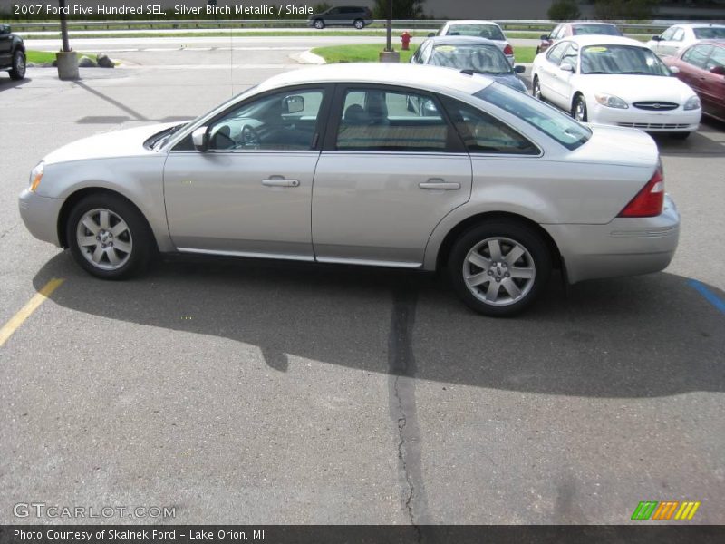 Silver Birch Metallic / Shale 2007 Ford Five Hundred SEL