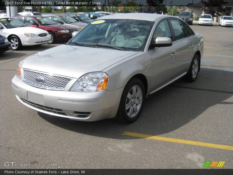 Silver Birch Metallic / Shale 2007 Ford Five Hundred SEL