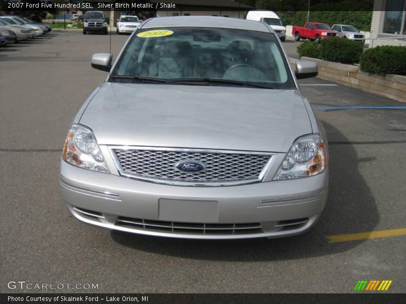 Silver Birch Metallic / Shale 2007 Ford Five Hundred SEL