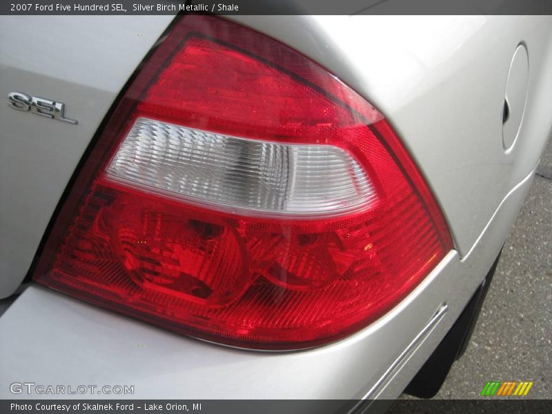 Silver Birch Metallic / Shale 2007 Ford Five Hundred SEL