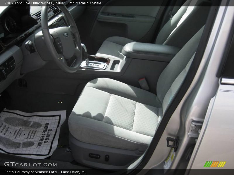 Silver Birch Metallic / Shale 2007 Ford Five Hundred SEL