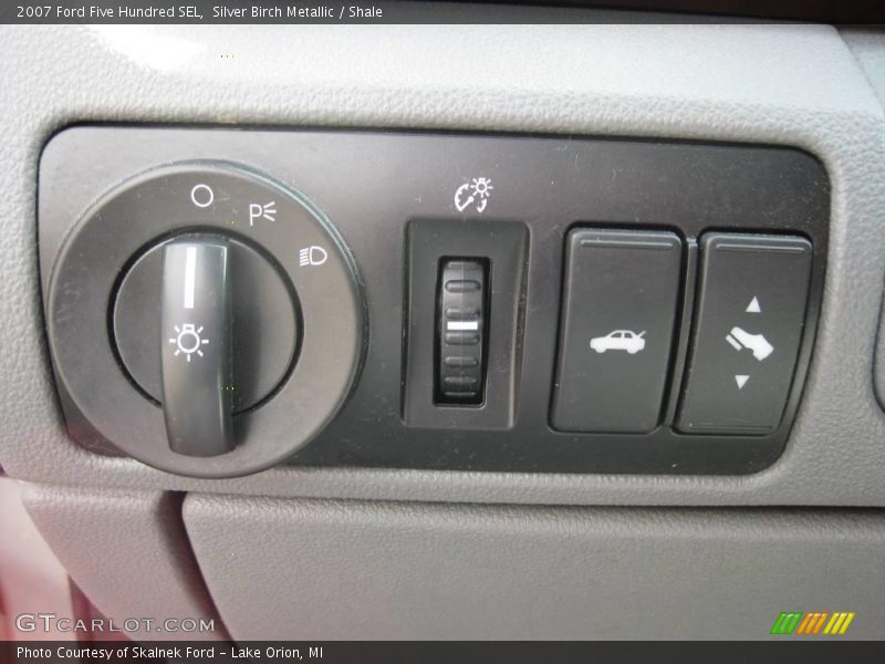 Silver Birch Metallic / Shale 2007 Ford Five Hundred SEL