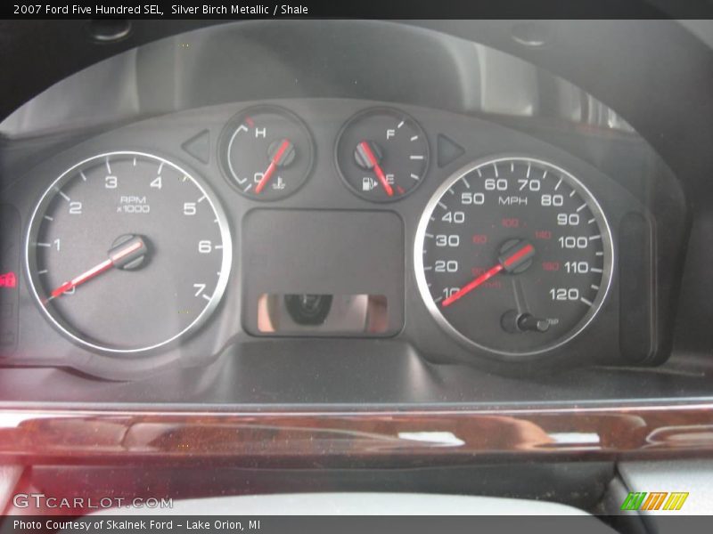 Silver Birch Metallic / Shale 2007 Ford Five Hundred SEL