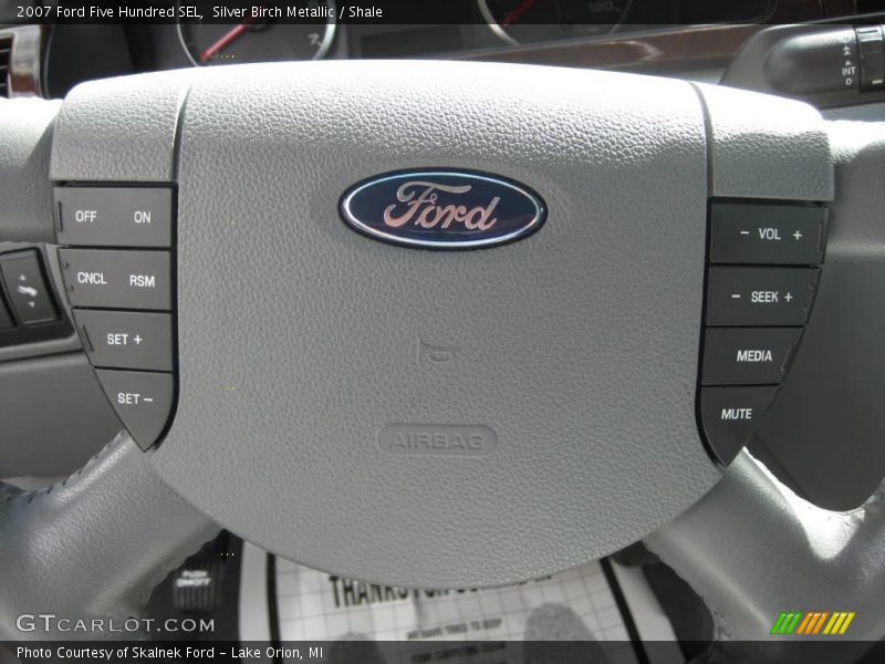 Silver Birch Metallic / Shale 2007 Ford Five Hundred SEL