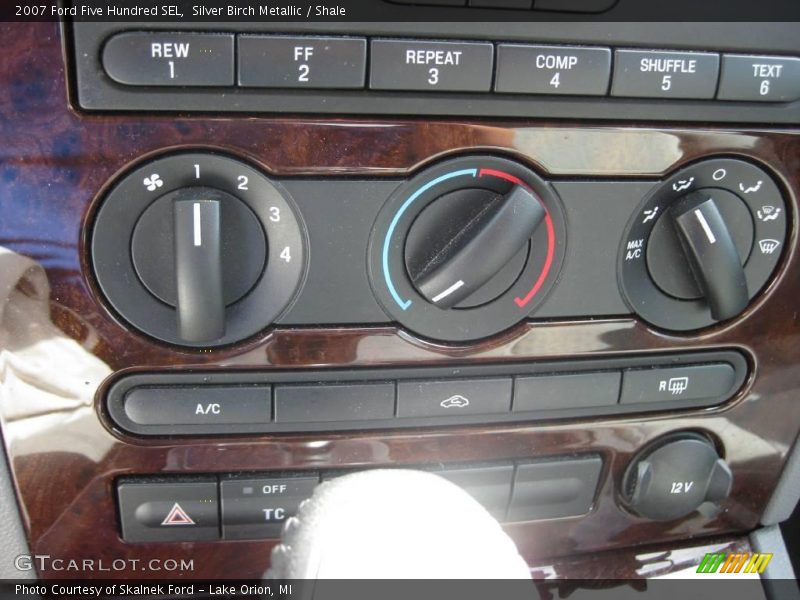 Silver Birch Metallic / Shale 2007 Ford Five Hundred SEL