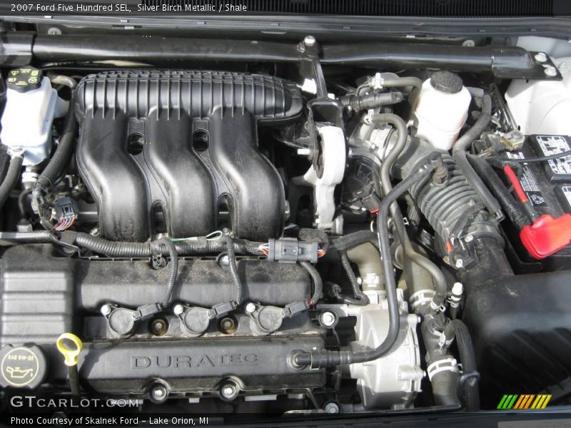 Silver Birch Metallic / Shale 2007 Ford Five Hundred SEL