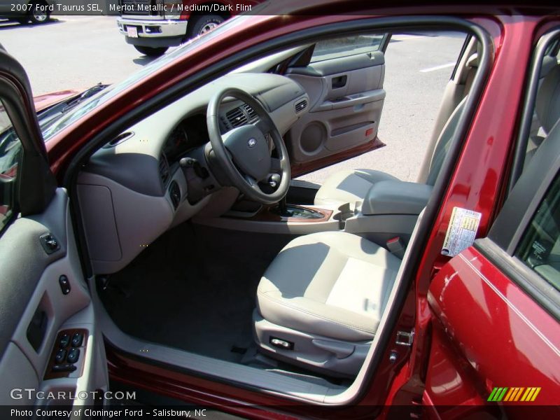 Merlot Metallic / Medium/Dark Flint 2007 Ford Taurus SEL