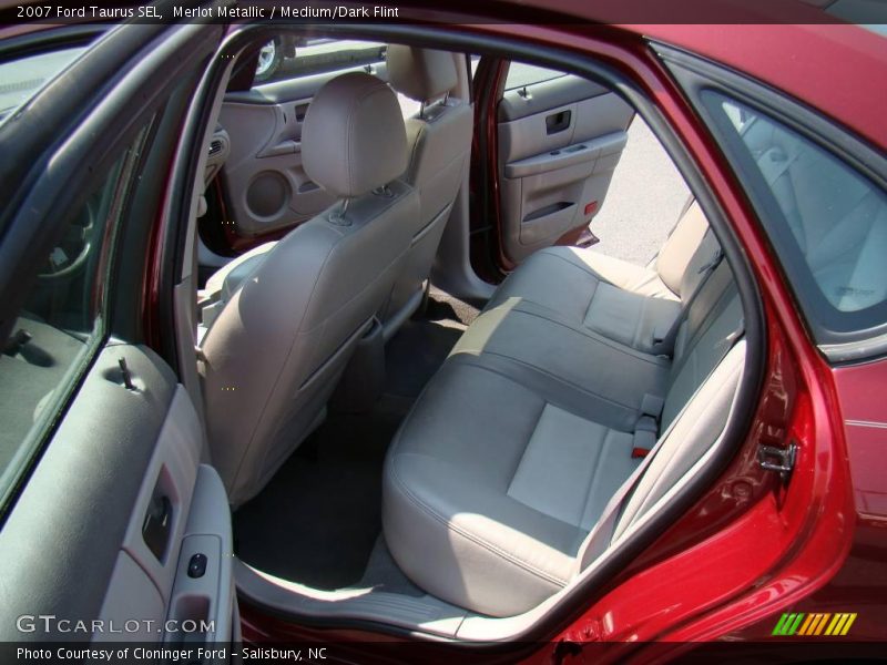 Merlot Metallic / Medium/Dark Flint 2007 Ford Taurus SEL
