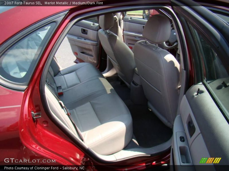 Merlot Metallic / Medium/Dark Flint 2007 Ford Taurus SEL