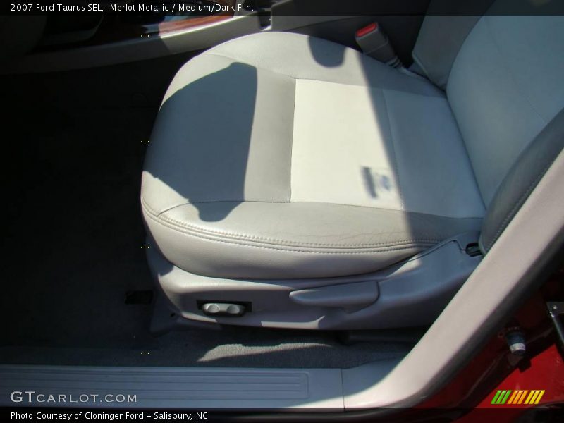 Merlot Metallic / Medium/Dark Flint 2007 Ford Taurus SEL