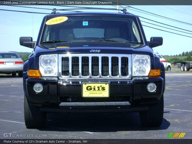 Black / Dark Slate Gray/Light Graystone 2006 Jeep Commander Limited 4x4
