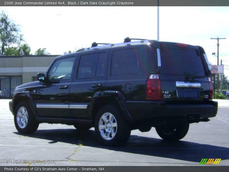 Black / Dark Slate Gray/Light Graystone 2006 Jeep Commander Limited 4x4