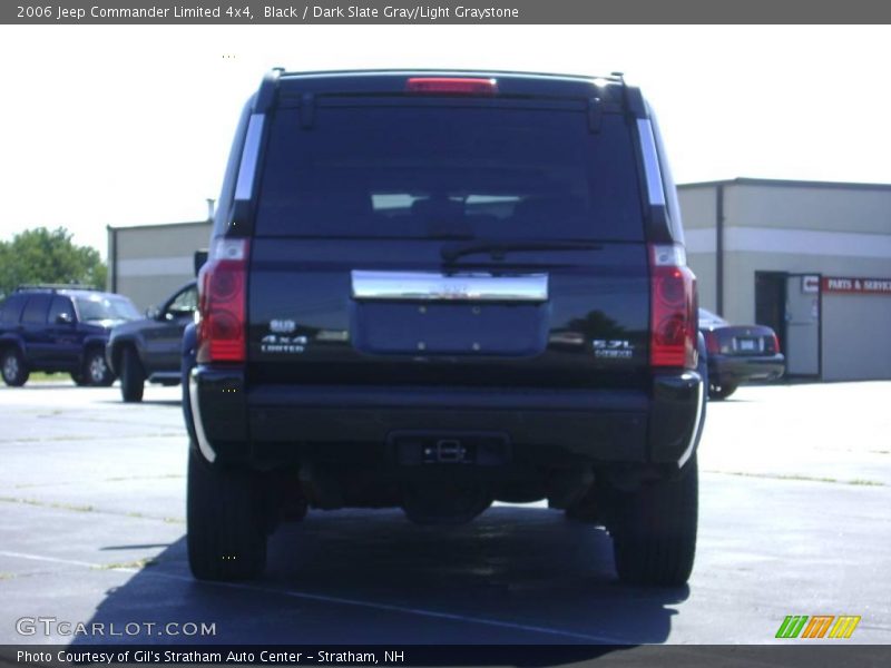 Black / Dark Slate Gray/Light Graystone 2006 Jeep Commander Limited 4x4