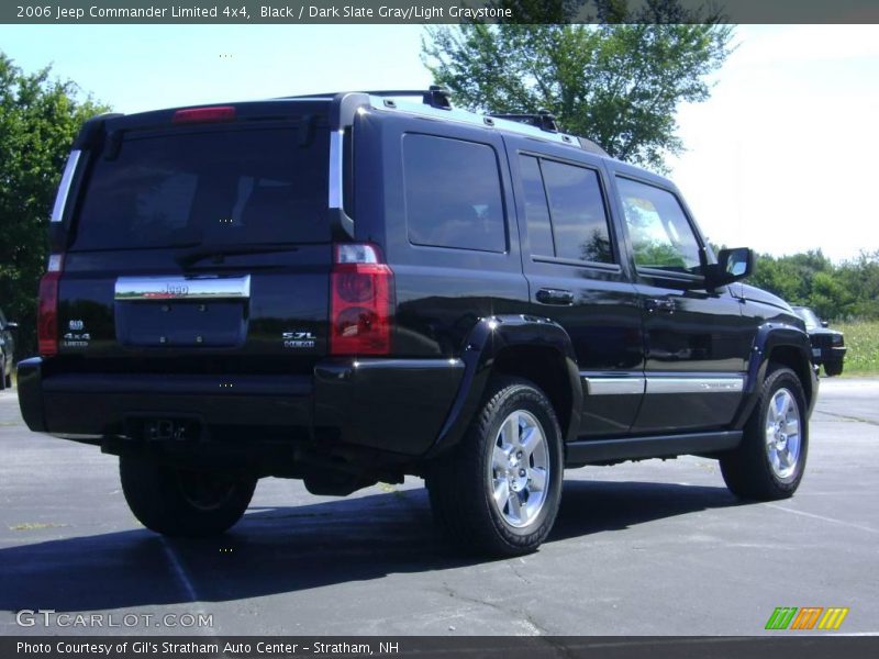 Black / Dark Slate Gray/Light Graystone 2006 Jeep Commander Limited 4x4
