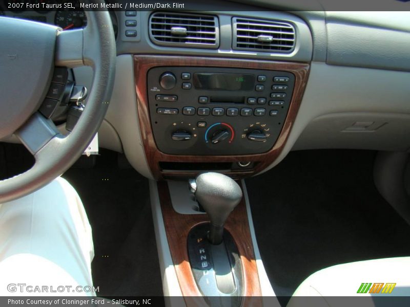 Merlot Metallic / Medium/Dark Flint 2007 Ford Taurus SEL