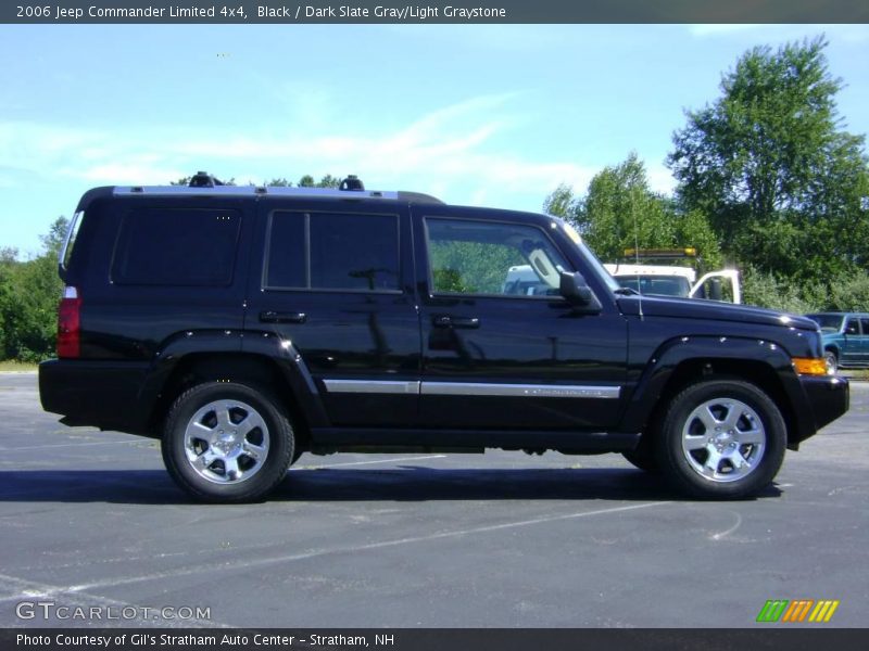 Black / Dark Slate Gray/Light Graystone 2006 Jeep Commander Limited 4x4