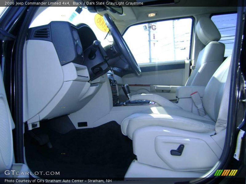 Black / Dark Slate Gray/Light Graystone 2006 Jeep Commander Limited 4x4