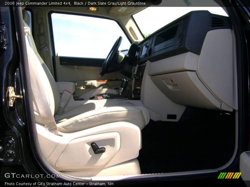 Black / Dark Slate Gray/Light Graystone 2006 Jeep Commander Limited 4x4