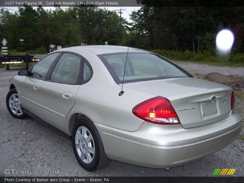Gold Ash Metallic / Medium/Dark Pebble 2007 Ford Taurus SE