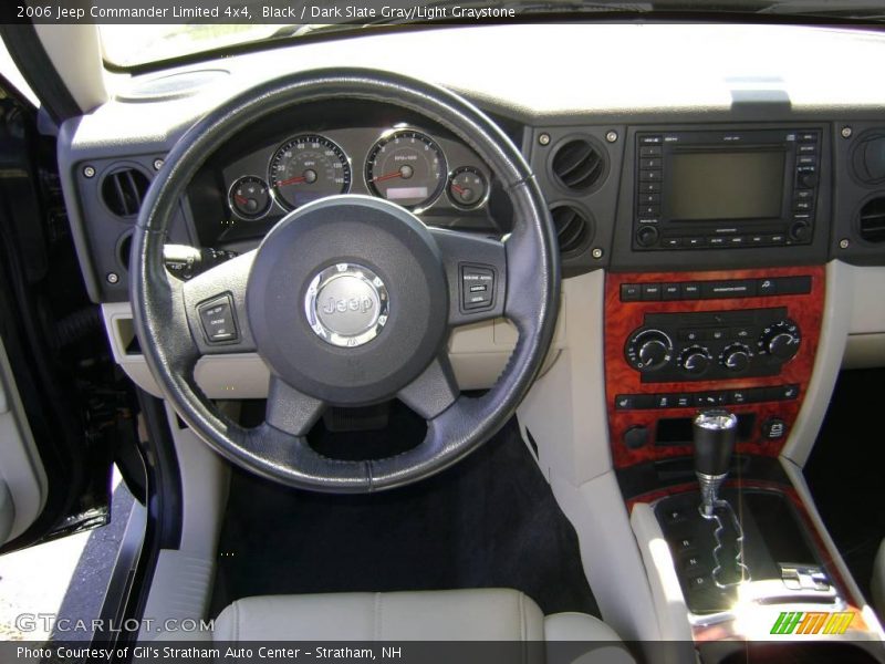 Black / Dark Slate Gray/Light Graystone 2006 Jeep Commander Limited 4x4