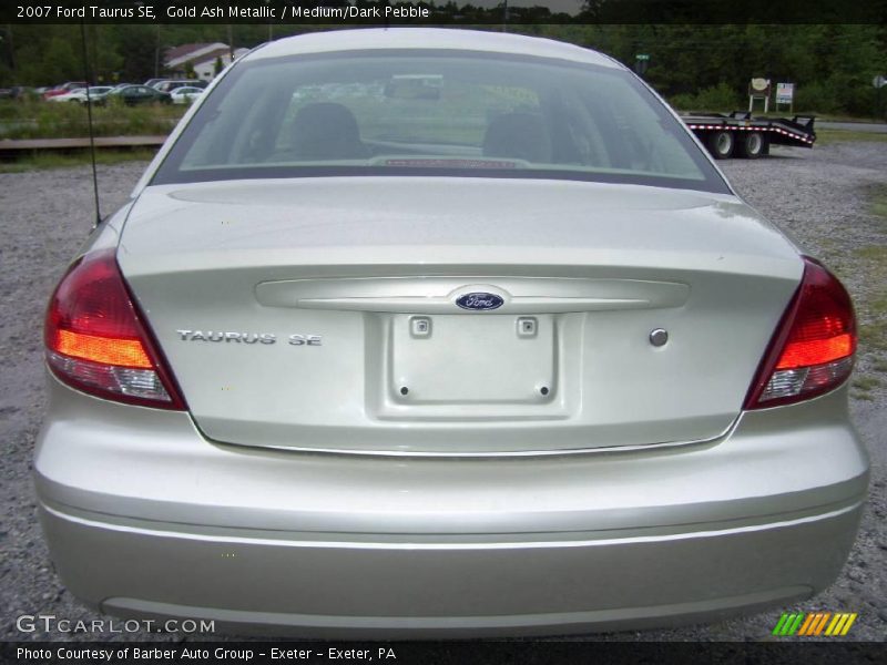 Gold Ash Metallic / Medium/Dark Pebble 2007 Ford Taurus SE