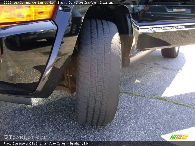 Black / Dark Slate Gray/Light Graystone 2006 Jeep Commander Limited 4x4