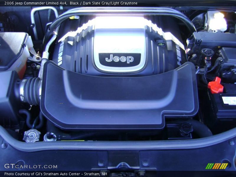 Black / Dark Slate Gray/Light Graystone 2006 Jeep Commander Limited 4x4