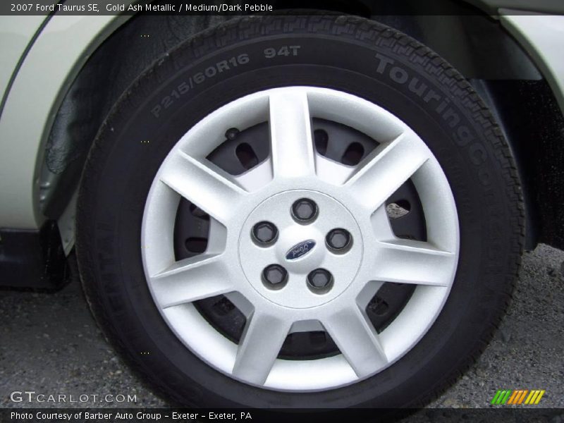 Gold Ash Metallic / Medium/Dark Pebble 2007 Ford Taurus SE